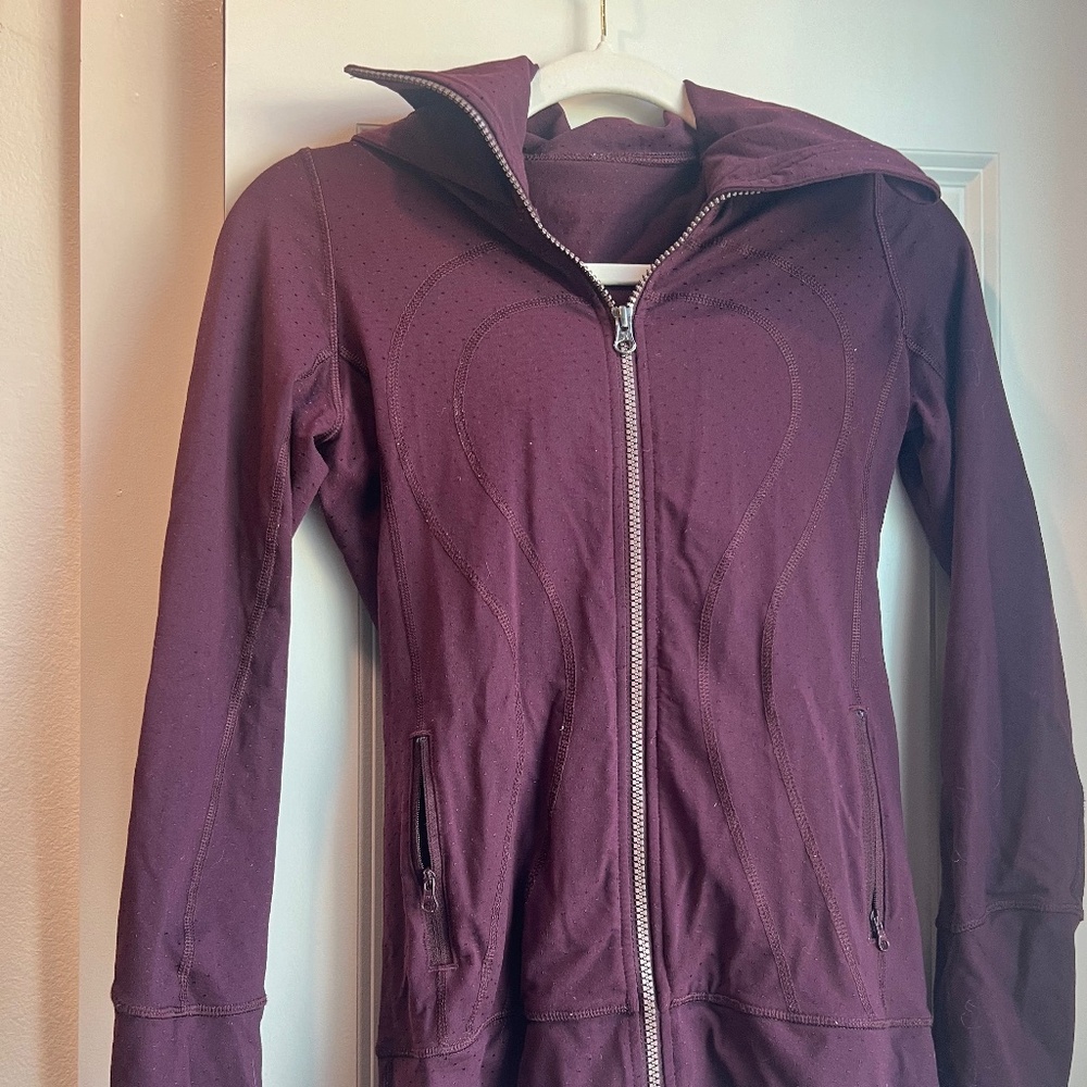 Maroon Lululemon Athletic Jacket - image 1
